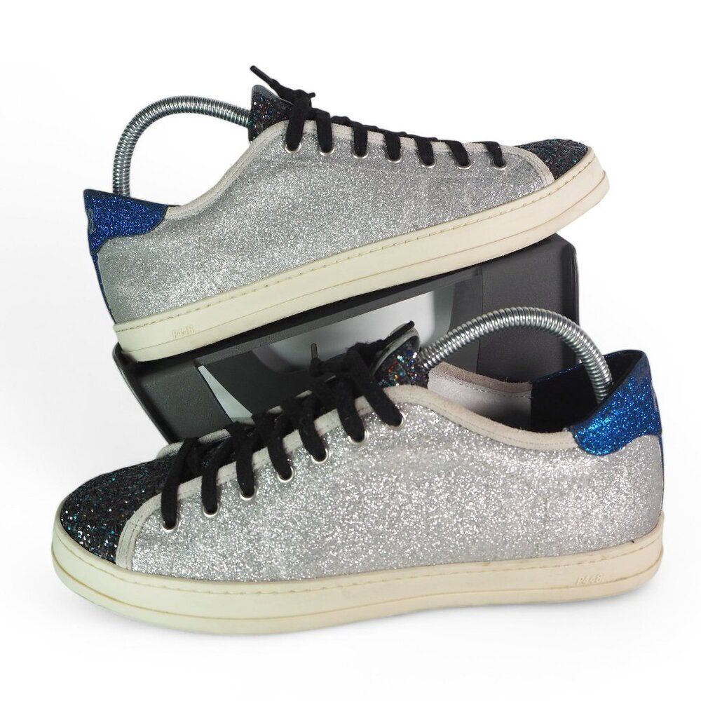P448 Johnny Glitter Skate Low Sneakers Multicolor Men's 8-8.5 Women's 10.5